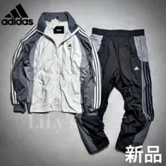 【２ＸＬサイズ】上下セットアップ　定価18,700円　白黒　グレー　新品未使用