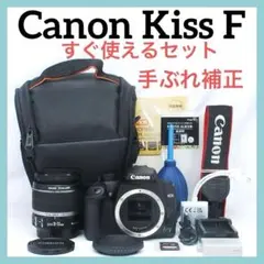 Canon Kiss F✨一眼レフデビュー✨少シャッター✨スマホ転送 - メルカリ