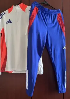 adidas TIRO24 長袖上下セット トレーニングトップ&パンツ