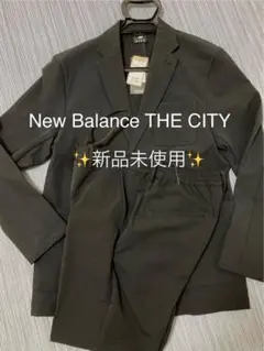 ✨新品未使用✨ New Balance THE CITY 上下セット L•BK