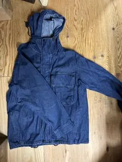 デニムフードジャケット