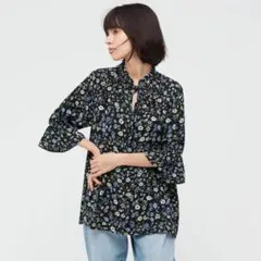 UNIQLO×ポール&ジョー ブラウス（7分袖）
