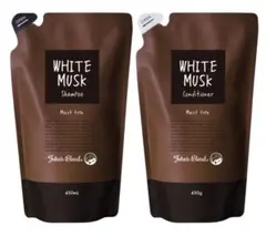 John's Blend ホワイトムスク シャンプー コンディショナーセットのサムネイル