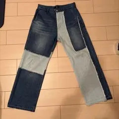 HARE パッチワークデニムパンツ