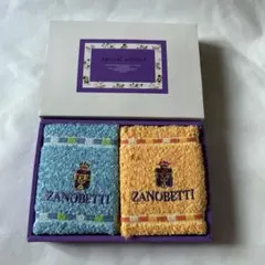 ZANOBETTI タオルセット 2枚組　タオルハンカチのサムネイル