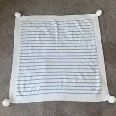 ジェラートピケ ストライプ ベビーブランケット