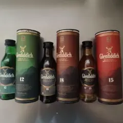 ウイスキー古酒 箱付き 未開栓 BOWMORE12 Glenfiddich15 - メルカリ