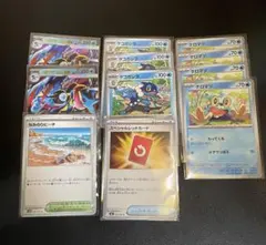 メガゲッコウガ進化ライン汎用セット　ニンジャスピナー　ゲッコウガデッキパーツ