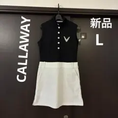 CALLAWAY キャロウェイ　ノースリーブワンピース　ゴルフウェア　 L 新品のサムネイル