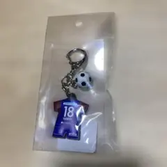ヴァンフォーレ甲府 18. 柏好文 ユニフォーム型ラバーキーホルダー新品未開封品