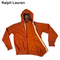 Ralph Lauren ジップアップ フルジップパーカー チェック フーディー