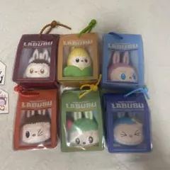 h*s様 Labubu Wacky Mart ぷにぷにチャーム 6個セット（正規