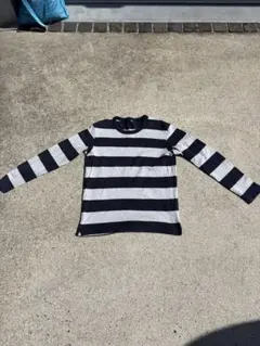 00s old uniqlo ボーダーロンT レイヤード y2k