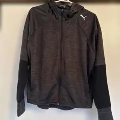 PUMA フルジップパーカーポケット付き XL
