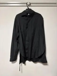 Ann Demeulemeester アシンメトリー コットンシャツ サイズ34 Ann Demeulemeester アシンメトリー コットンシャツ サイズ34 | Mercari