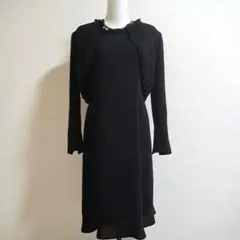 ブラックワンピーススーツ【11AR】セオリア　喪服 黒
