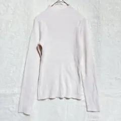 セレクトモカ　淡いピンクタートルネックニット　【F】　レーヨン混