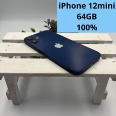 【美品】iPhone 12 mini 64GB ブルー 262