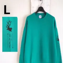 ターコイズ スウェット