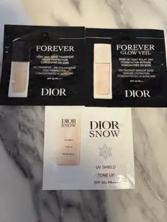 Dior Forever ファンデーション ベース 日焼け止め乳液サンプルセット