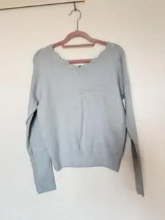 MISCHMASCH Vネック 長袖セーター