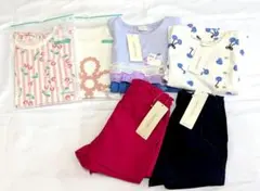 新品Tシャツ＋ショートパンツ　 サイズ90　6点　まとめ