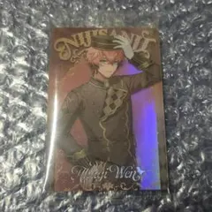 にじさんじウエハース2 メタリックプラカード 赤城ウェン