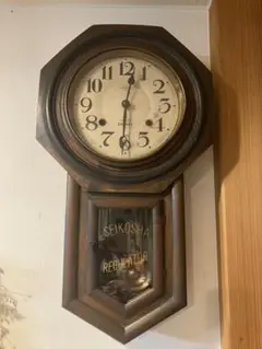 昭和レトロ EIKESHAアンティーク 振り子時計 稼働品