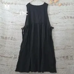 LBC コットン100% サイドリボン レイヤードワンピース【 M 】のサムネイル