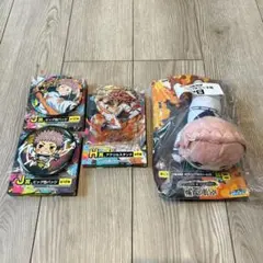 呪術廻戦　虎杖悠仁　セガくじ　アクスタ　ビッグ缶バッジ　2種　寝そべりぬいぐるみ