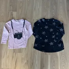 長袖 130 bee des bee 西松屋　　ロングTシャツ