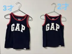 GAPノースリーブタンクトップ おそろい♡2歳3歳の2枚セット⭐︎のサムネイル