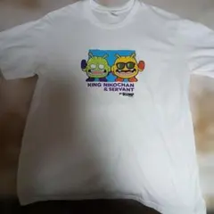 Dr.スランプ キャラクタープリント 半袖Tシャツ ホワイト XL
