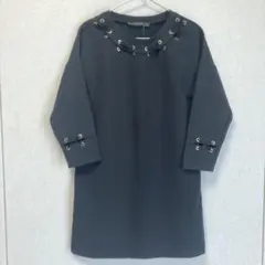 ZARA ブラック ワンピースチュニック