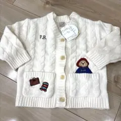 petit main Mサイズ カーディガン アイボリー