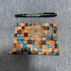 ASHIYA DIAMOND 二つ折り財布 マルチカラー