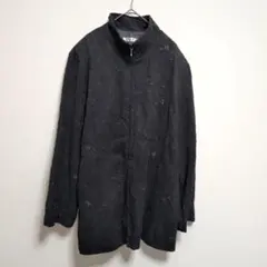 【モワメーム】アウター ジャケット 早柄 レディース 襟付き ブラックL