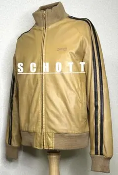⑤ SCHOTT 革ジャン 二本線 ninjaハーレーgpzショベル バイクのサムネイル