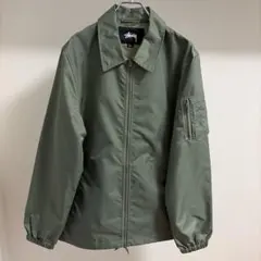 STUSSY ステューシー ナイロンジャケット オリーブ S