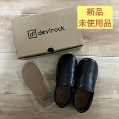 【20.0㎝】dev:rock ブラック スリッポン