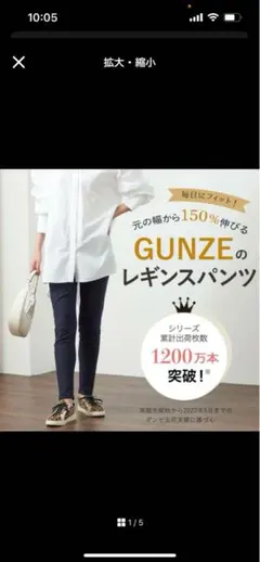 グンゼ　GUNZEレギパン