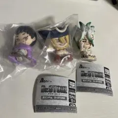 肩ズンDr.STONEガチャ　ガチャガチャ　フルコンプ　石神千空　ゲン　七海龍水