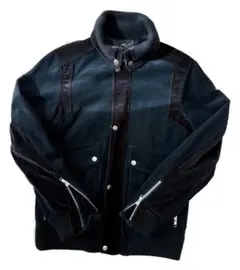 希少 AIMA×Niedieck コーデュロイ 2WAY ベロア ブルゾン