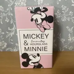 【新品未使用】ミッキー&ミニー 砂時計