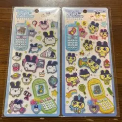 【正規品】平成はっぴーフォン　たまごっち　まめっち　みみっち　２枚