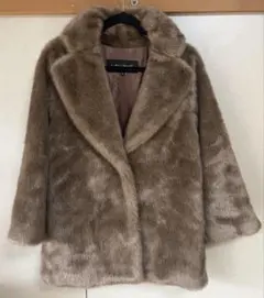 ルーニィ フェイクファー ジャケット コート