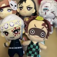 鬼滅の刃　ぬいぐるみ　まとめ売り　竈門　宇髄　不死川　　5点セット