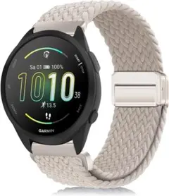 For Garmin Forerunner 弾性ナイロン製 替えベルト