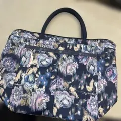 Lesportsac フラワープリント トートバッグ