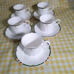 Giovanni Valentino　ティーカップ5個セット